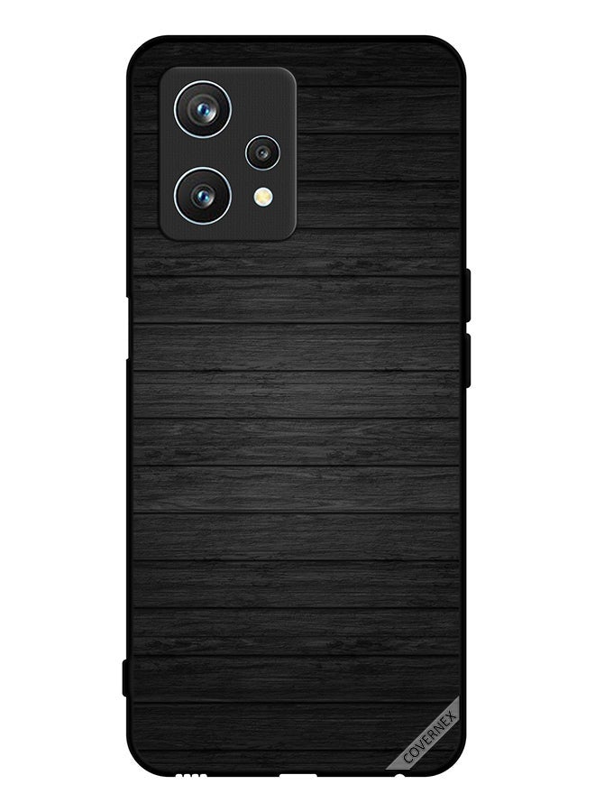 Covernex Protective Case Cover For Realme 9 Pro Dark Wooden Pattern - Image 1