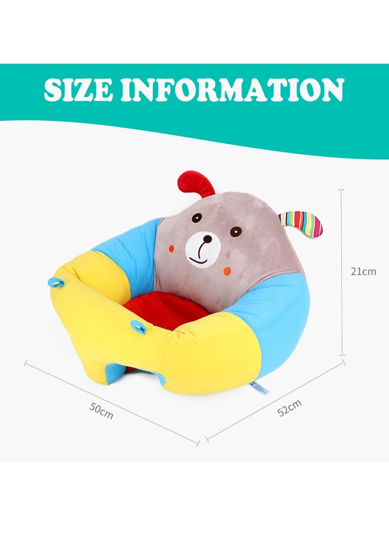MIXDE - Baby Sofa Learn Sitting Chair Nursery Support Seat Pillow Protector Plush Cushion Infant Sitting Chair Baby Support Seat - Image 1