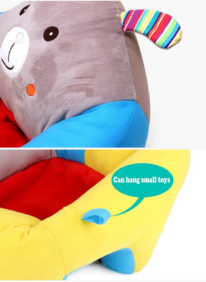 MIXDE - Baby Sofa Learn Sitting Chair Nursery Support Seat Pillow Protector Plush Cushion Infant Sitting Chair Baby Support Seat - Image 1