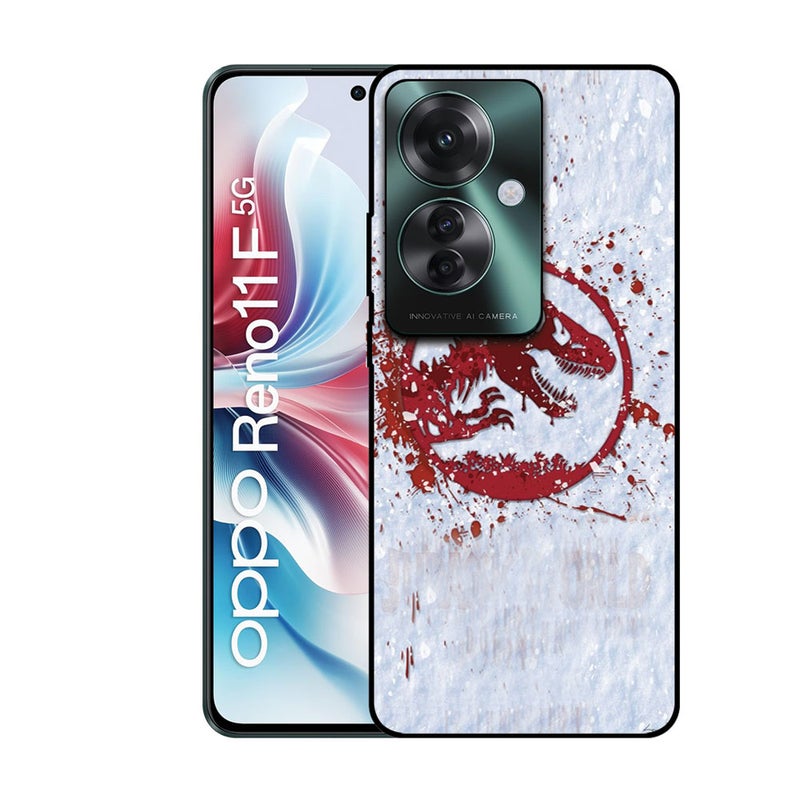 EYE CATCH Printed Protective Case Cover For Oppo Reno 11 F -  Jurassic World - Image 1