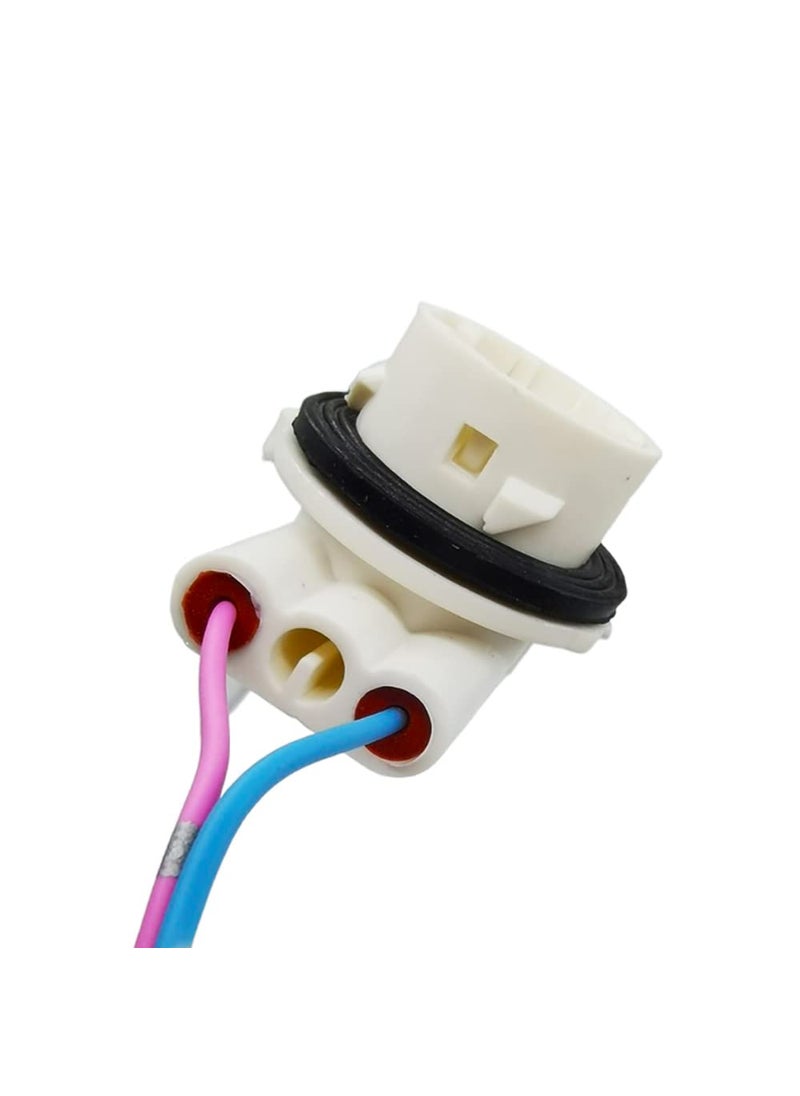 DSkoiph Bulbs Wire Harness Pigtail Light Socket Compatible with LED and Standard Bulbs Turn Signal Brake Light Daytime Running Lights Pack of 2 (3156)  - Image 3