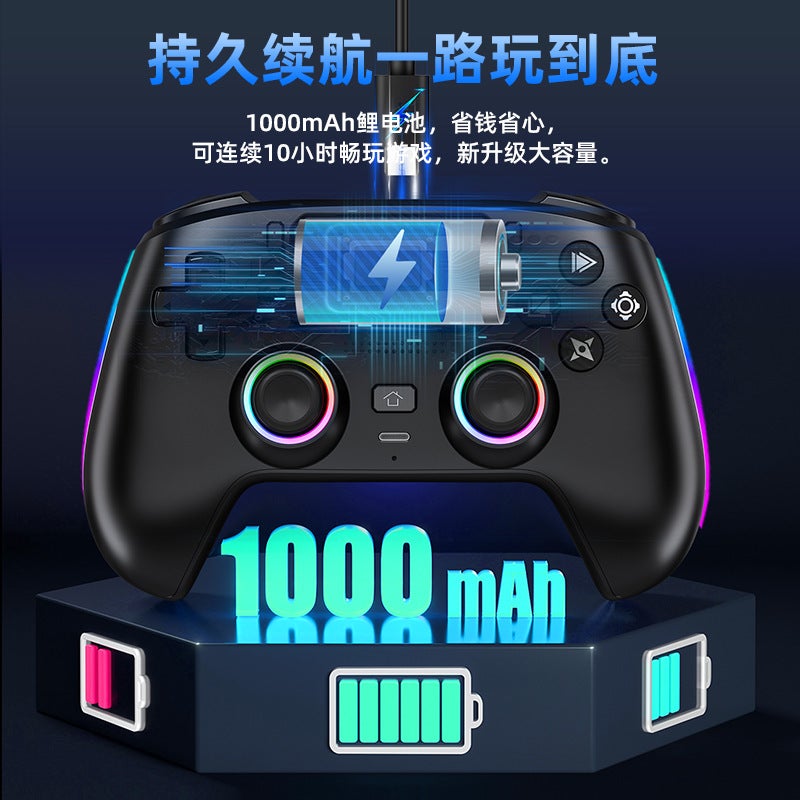 جهاز تحكم لاسلكي لـ PS5 بعصا تحكم تأثير هول وبرمجة ماكرو وإضاءة RGB - Image 4