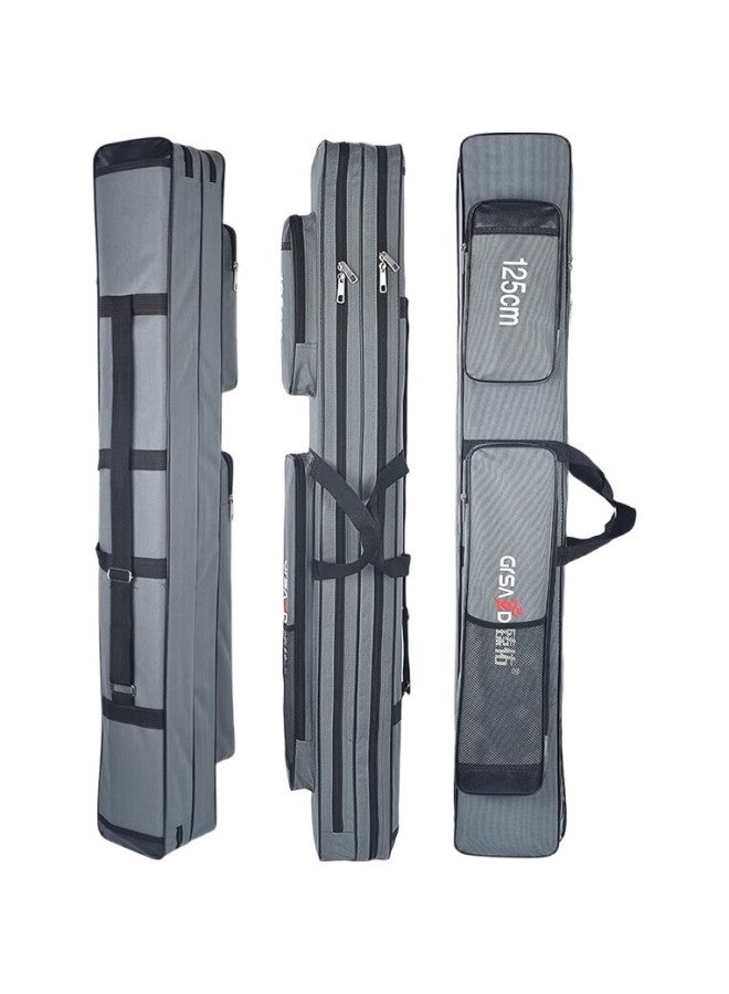 Grsaed Fishing Tackle Bag, Sea Rod Bag, Waterproof Fishing Rod Bag, Multi-functional Thickened Sea Rod And Hand Rod Bag, Double-layer 130cm - Image 3