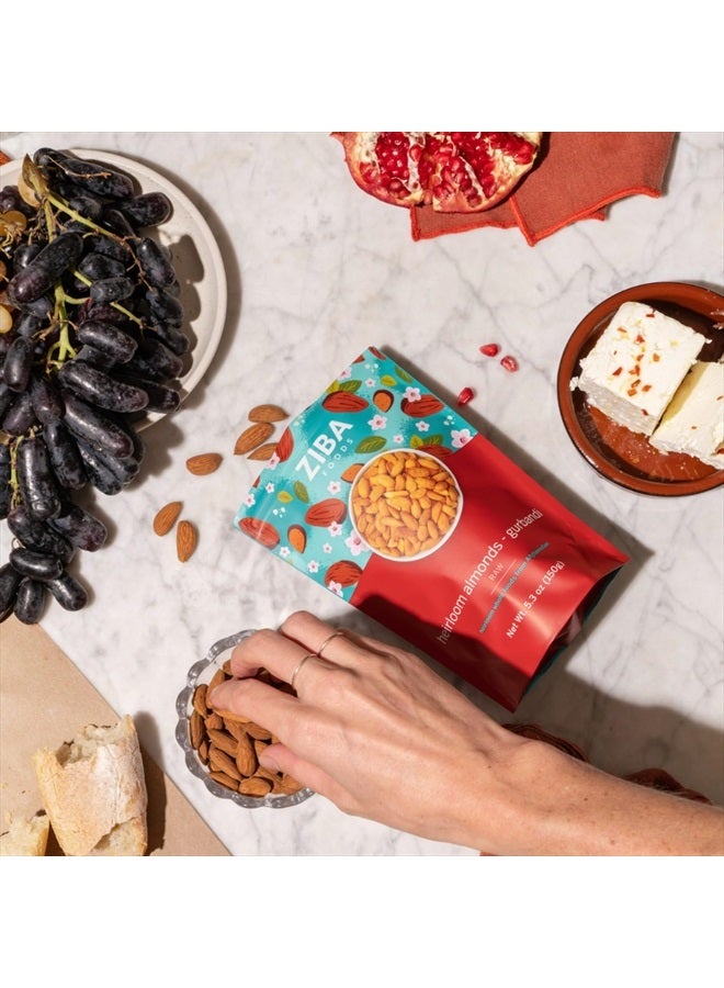 Ziba Foods Heirloom Gurbandi Raw Almonds | Non-GMO, Vegan, Whole 30 Friendly, Keto & Paleo | Heirloom Superfood Naturally High In Vegan Protein & Omega 3s, 5.3 lbs - Image 3