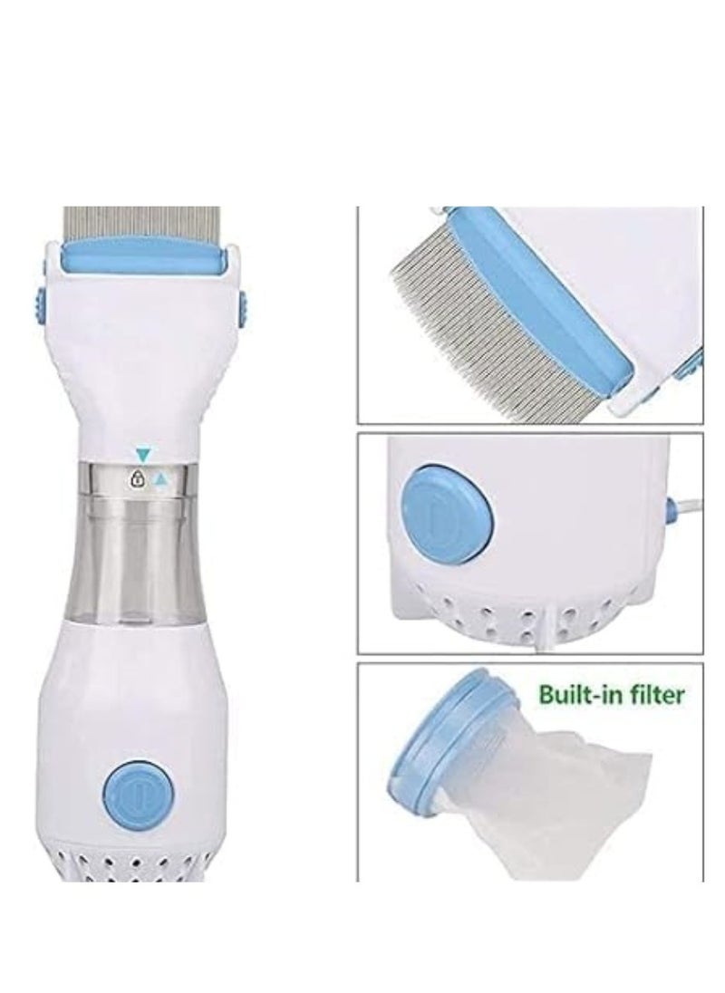 Beauenty - Electric Lice Comb, Electric Head Lice Suction Comb, Non-stick Head Lice Treatment, Lice Hunting Comb, Head Lice Combs, Head Lice Hair Cleaners - Image 1
