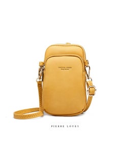 PIERRE LOUES Phone Bag For Women Crossbody,Phone Bag,Small Mobile Phone Crossbody Bag,Purse With Shoulder Strap，PU Leather,Cellphone Wallet ,Handbags,Touch Screen Mini Cell Phone With Crossbody Straps Bag  - Image 1