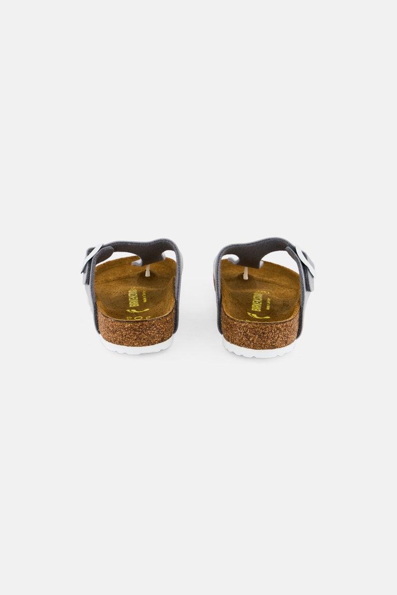 BIRKENSTOCK Kids Girl Slip On Cork Sandals, Multicolor - Image 4