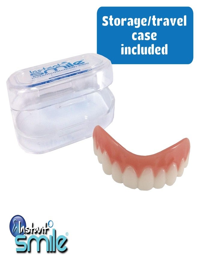 إنستانت سمايل عدسات لاصقة Instant Smile Comfort Fit Flex ذات اللون الأبيض الناصع - بها بعض العيوب الطفيفة - مع كيسين إضافيين لتثبيت العدسات. مقاس واحد يناسب معظم الأشخاص. - Image 5
