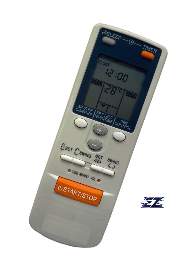 AC Remote No. 47 (No Backlight), Compatible/Replacement for O General AC Remote Control – Exact Match for O General Air Conditioners – Reliable, Simple, and Fully Functional