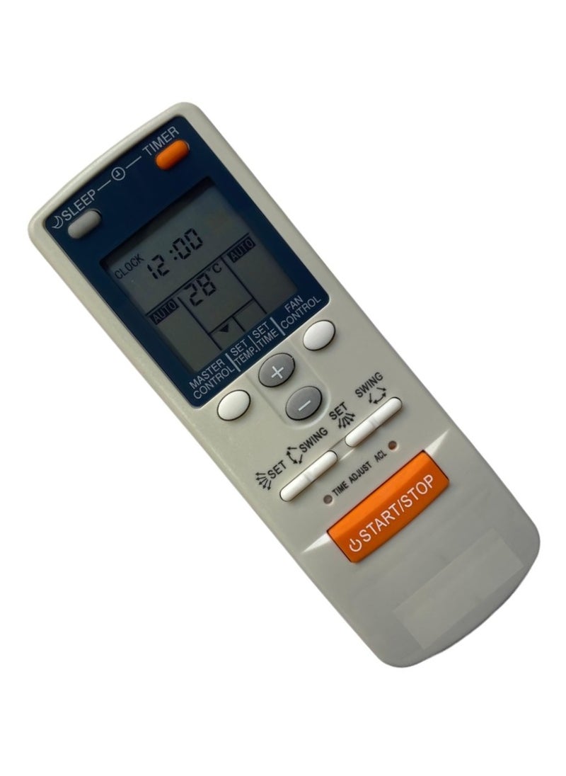 AC Remote No. 47 (No Backlight), Compatible/Replacement for O General AC Remote Control – Exact Match for O General Air Conditioners – Reliable, Simple, and Fully Functional