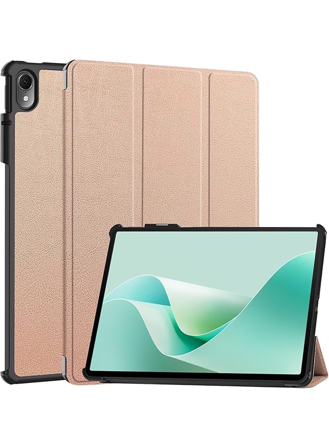 erorex Case For Huawei Matepad 11.5S 11.5Inch 2024 Slim Shockproof Stand Folio Cover Protective Hard Shell Cover For Huawei Matepad 11.5S 11.5Inch 2024 Tablet Rose Gold - Image 1