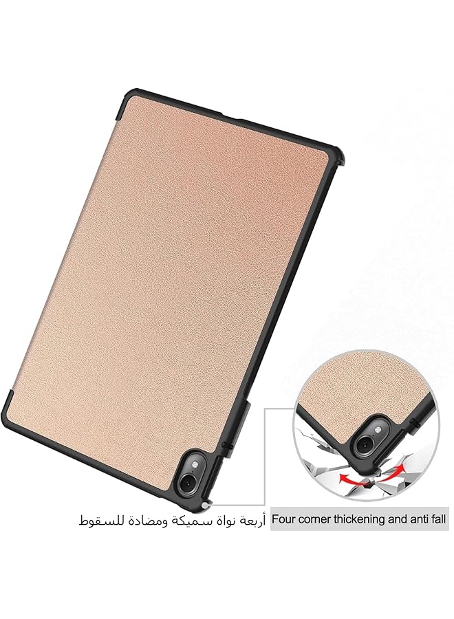 erorex Case For Huawei Matepad 11.5S 11.5Inch 2024 Slim Shockproof Stand Folio Cover Protective Hard Shell Cover For Huawei Matepad 11.5S 11.5Inch 2024 Tablet Rose Gold - Image 2