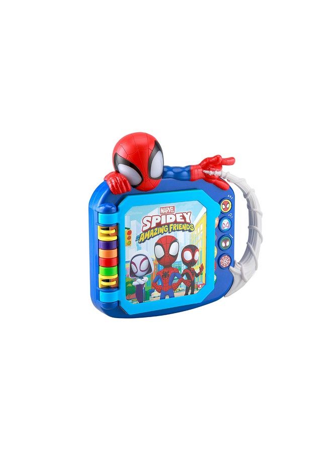 eKids Spidey And His Amazing Friends Book, Toddler Toys With Builtin Preschool Learning Games, Educational Toys For Fans Of Spiderman Toys And Gifts - Image 3