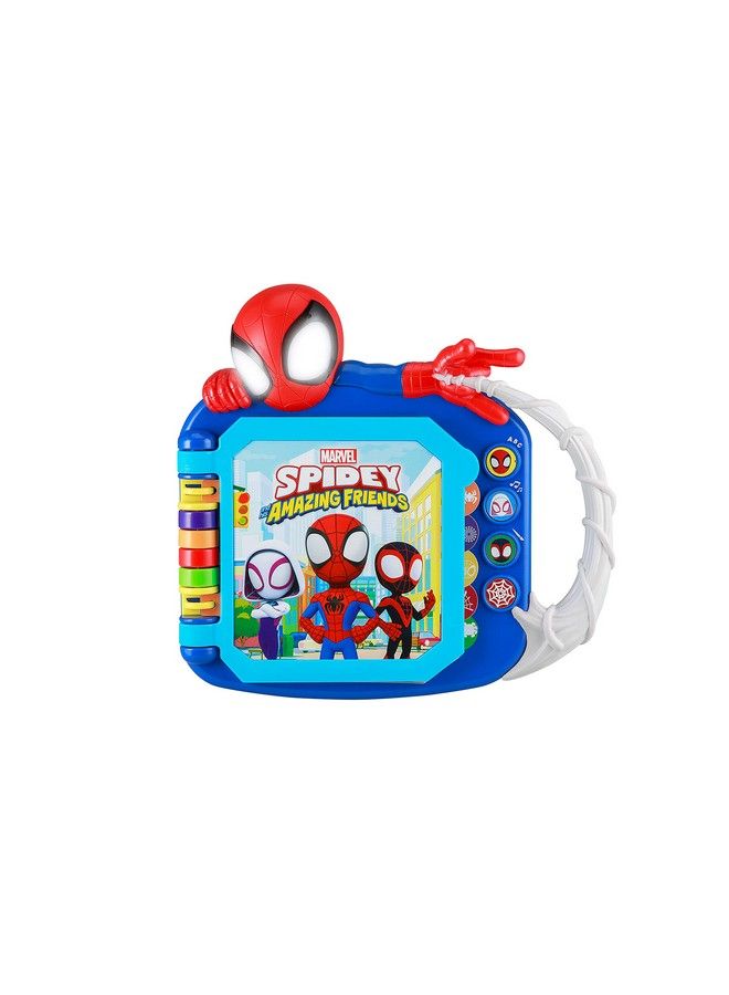 eKids Spidey And His Amazing Friends Book, Toddler Toys With Builtin Preschool Learning Games, Educational Toys For Fans Of Spiderman Toys And Gifts - Image 2