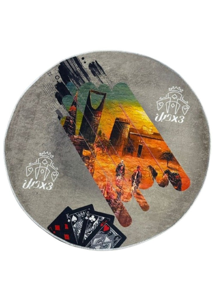 Baloot Rug, Multicolor - 90x90 cm
