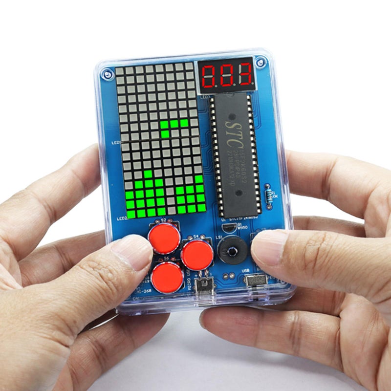 Gikfun DIY Retro Classic Electronic Soldering Kits 4 Retro Classic Games Soldering Project Game Kits for Group MiddleHigh School Project Training EK1999 - Image 3