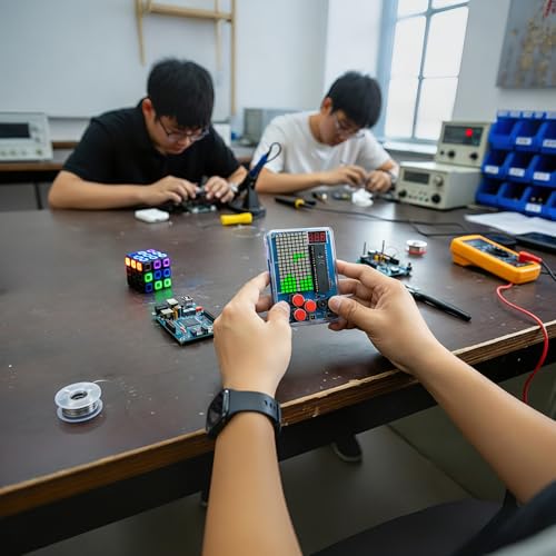 Gikfun DIY Retro Classic Electronic Soldering Kits 4 Retro Classic Games Soldering Project Game Kits for Group MiddleHigh School Project Training EK1999 - Image 5