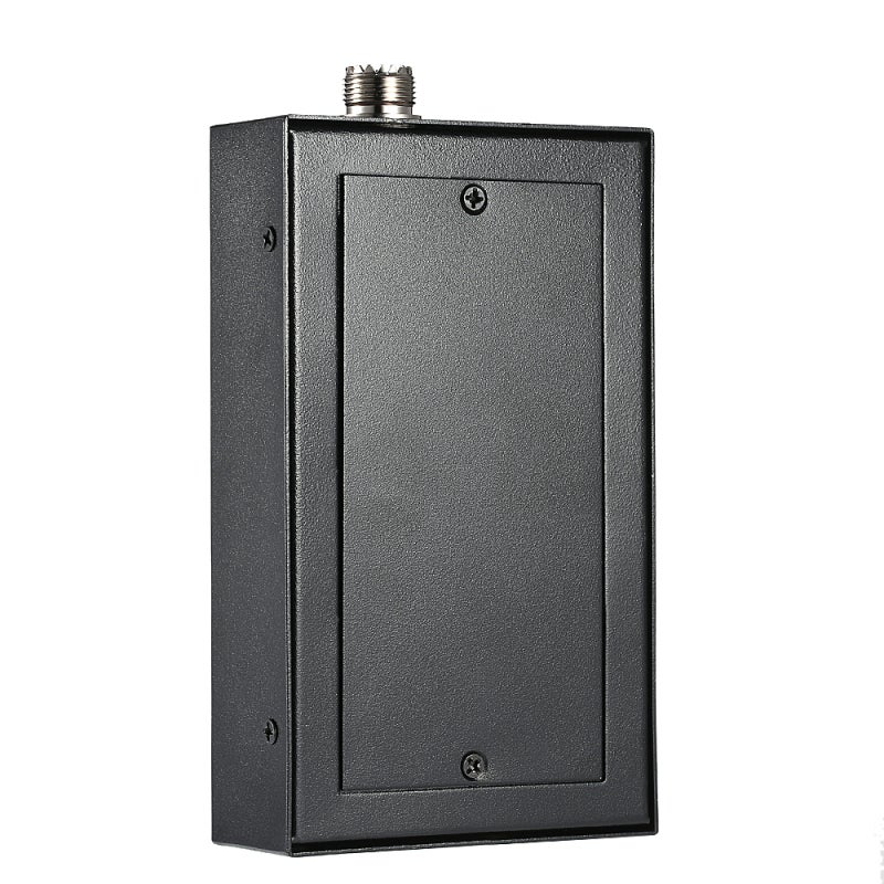 Antenna Analyzer: 1-60MHz Frequency Range, User Configurable Step Sizes, Easy 5-Button Operation - External 2.1mm Power Jack, Black Metal Case, SWR Tester for Ham Radio Enthusiasts & Antenna Technicia - Image 4
