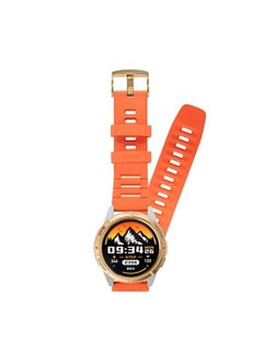 Mibro GS Active Smartwatch, 1.3 Inch AMOLED Display, GPS Global Positioning System, 10 Axis Motion Senor, Seek Beats Seek Beats Exercise Algorithm, 24-Hour Health Management, Dual Strap, Gold  - Image 3