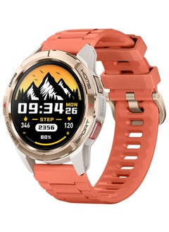 Mibro GS Active Smartwatch, 1.3 Inch AMOLED Display, GPS Global Positioning System, 10 Axis Motion Senor, Seek Beats Seek Beats Exercise Algorithm, 24-Hour Health Management, Dual Strap, Gold  - Image 1