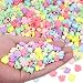 GMMA Star Heart Butterfly Candy Pony Beads Shapes for Jewelry Making Valentines Day Plastic Beads for Friendship Bracelets DIY Necklace Party Decoration Supplies - Image 2
