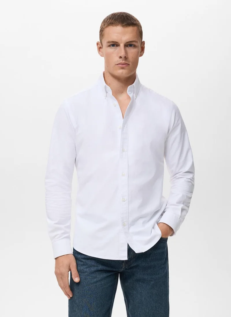 Mango Man 100% cotton Oxford shirt