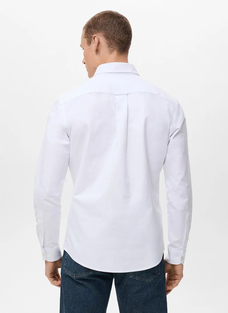 مانجو مان قميص أكسفورد قطن %