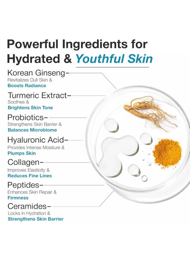 WILD OAK WildOak Korean Ginseng Essence Water Toner with Probiotics, Hyaluronic Acid, Collagen, Peptides & Ceramides | Deep Hydration & Anti-Aging Benefits | K-Beauty Hydrating Toner for Radiant Skin | 200ml - Image 4