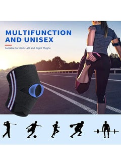 Gonice 1pc Knee Compression Wrap Brace For Arthritis Injury Recovery, Breathable Adjustable Knee Brace For Men And Women  - Image 3