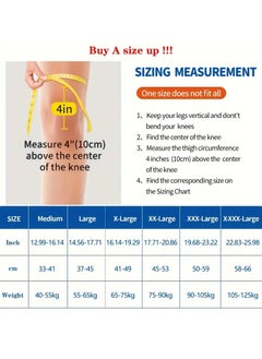 Gonice 1pc Knee Compression Wrap Brace For Arthritis Injury Recovery, Breathable Adjustable Knee Brace For Men And Women  - Image 2