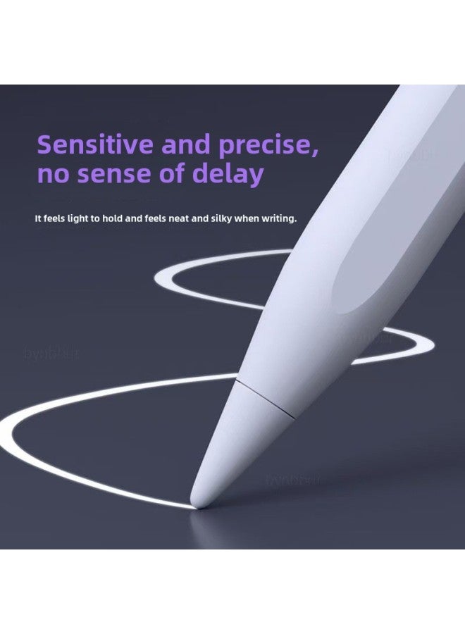 Capacitance Pen Digital Display Stylus Pen Active Capacitance Pen Absorbable Anti-accidental Touch Flat Panel Touch Screen Drawing Stylus Pen-Color:2262 Universal (Black) - Image 2