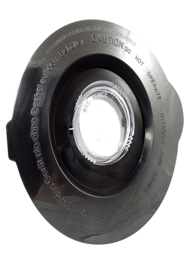 Univen Blender Jar Lid Compatible with Black & Decker Blenders Jars with 4-5/8" Opening. This IS NOT a Universal Part. Please See pictures and Measurements. - Image 1