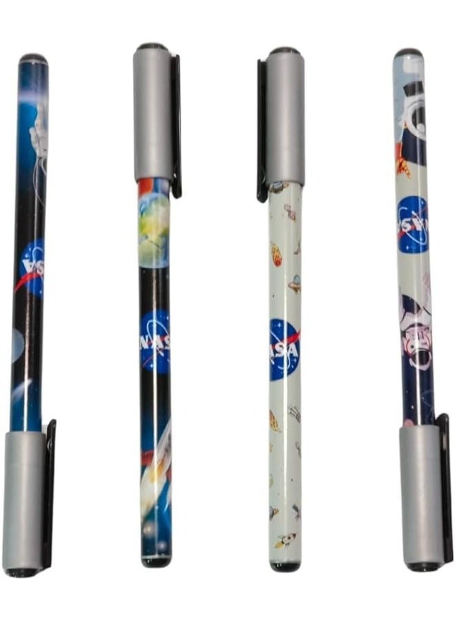 Gigis 30 pcs Ball pens set for School and Office stationery, Design of NASA, Blue Ink Refill, Value Saver Pack, Multicolored, Perfect for corporate gifting - Image 4