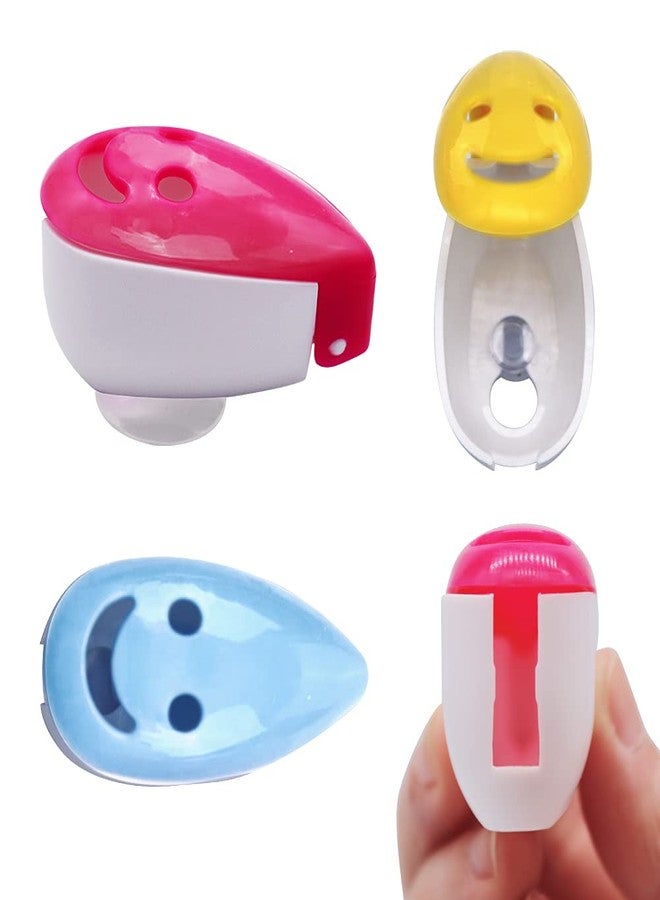SYNCHAIN Toothbrush Holder Cover, 6pcs Toothbrush Head Cover Case Cap Suction Cup Portable Toothbrush Protector 6 Colors for Family, Kids, Travel - Image 3
