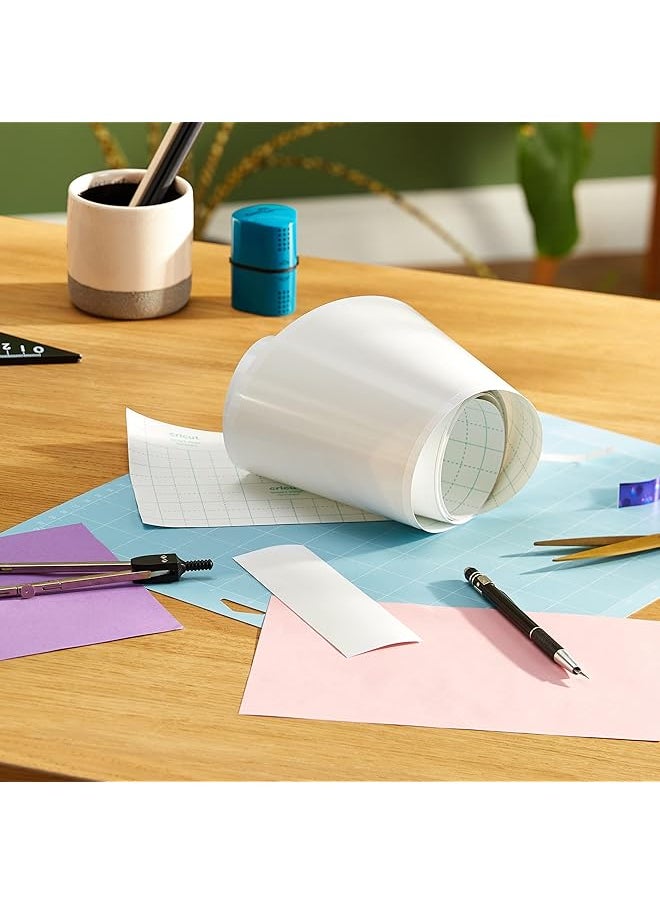 Cricut - Joy Smart Vinyl Permanent White 14X300Cm 3M 10Ft 2008036 - Image 1