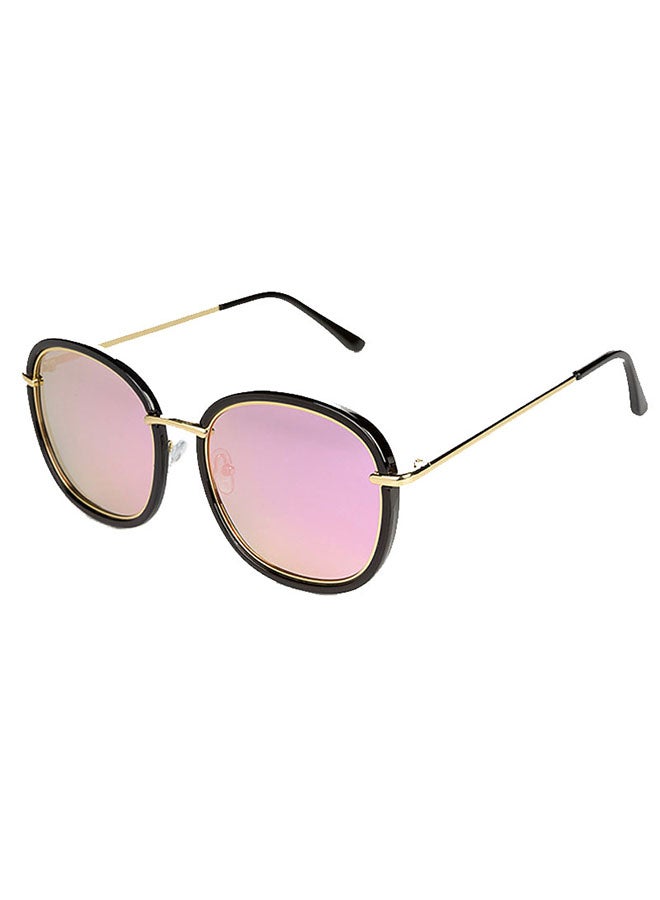 Retro Round Frame Polarized Sunglasses - Image 2
