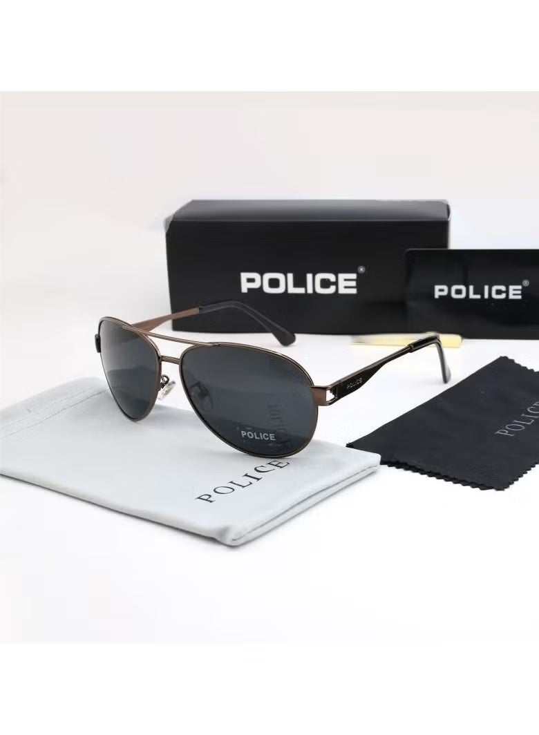 بوليس نظارات شمسية أنيقة لركوب الدراجات مع حماية عصرية من الأشعة فوق البنفسجية، وعدسات مستقطبة لرؤية واضحة، خفيفة الوزن ومريحة للارتداء طوال اليوم، مثالية للرجال والنساء - Image 1