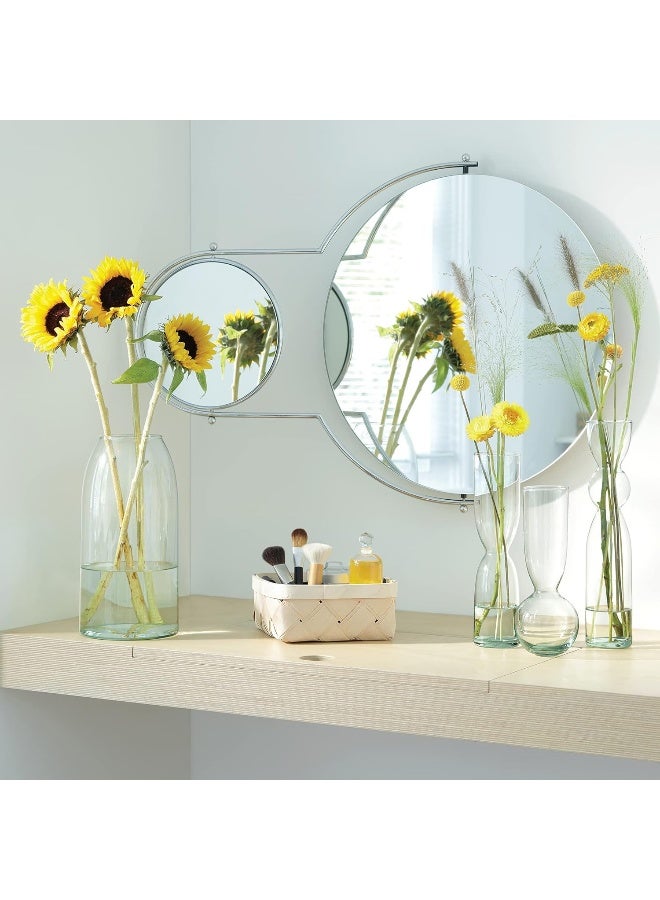 LSA International Canopy Recycled Glass Vase, 32 cm Height, Clear - Image 4