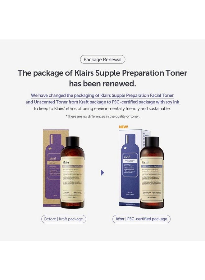 DearKlairs Klairs Supple Preparation Facial Toner, 180 ml  - Image 4