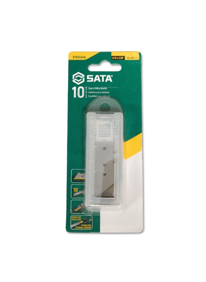 Sata SATA ST93434A 10-Piece Spare Utility Blades Set  - Image 3
