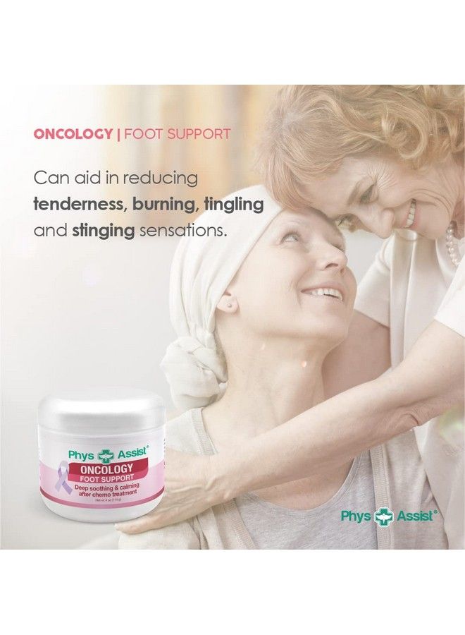 PhysAssist Oncology Foot Support Soothing Calming And Hydrating After Chemo. Non Irritant Clinically Tested. 4 Oz Jar - Image 5