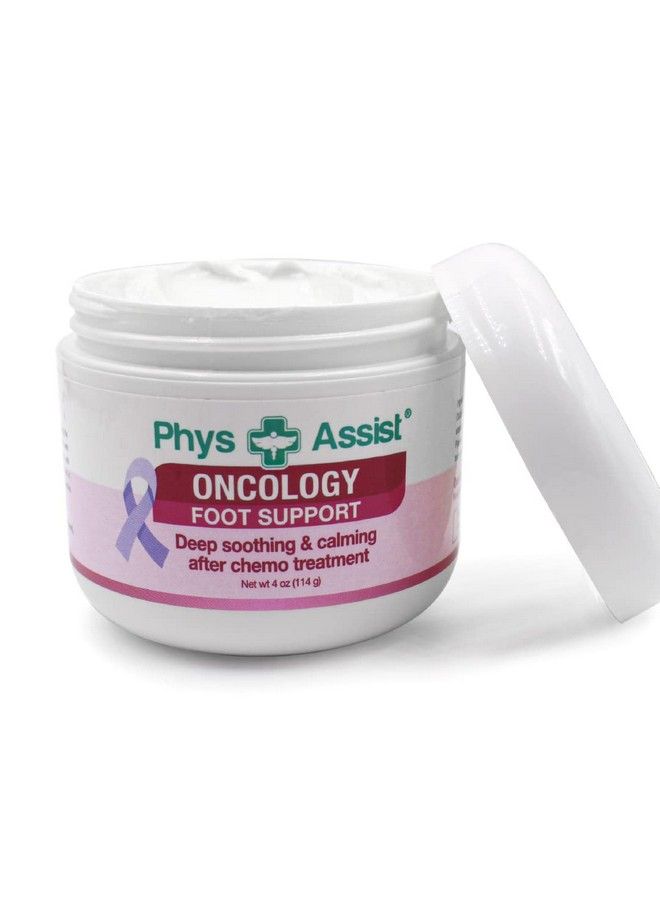PhysAssist Oncology Foot Support Soothing Calming And Hydrating After Chemo. Non Irritant Clinically Tested. 4 Oz Jar - Image 3