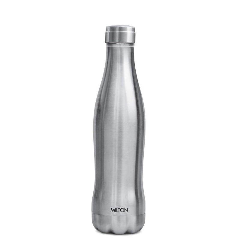 Milton MILTON Duke 750 Thermosteel Hot & Cold Water Bottle, 620 ml, Silver - Image 1