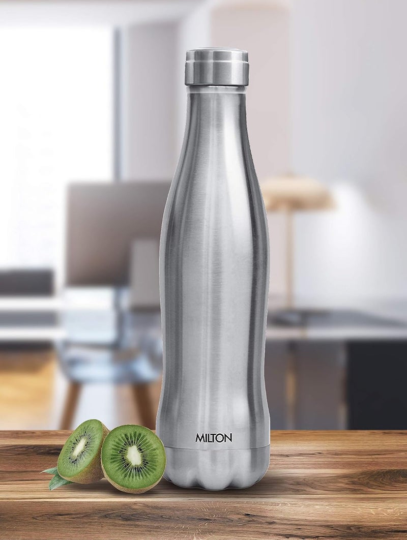 Milton MILTON Duke 750 Thermosteel Hot & Cold Water Bottle, 620 ml, Silver - Image 5