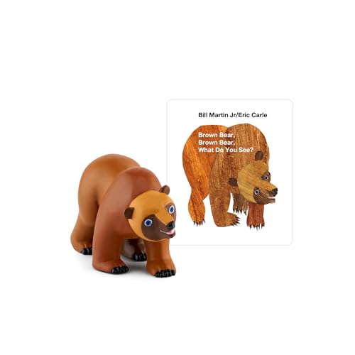 Tonies Brown Bear Audio Toy Figurine from Brown Bear and Friends by Bill Martin Jr. and Eric Carle - Image 1