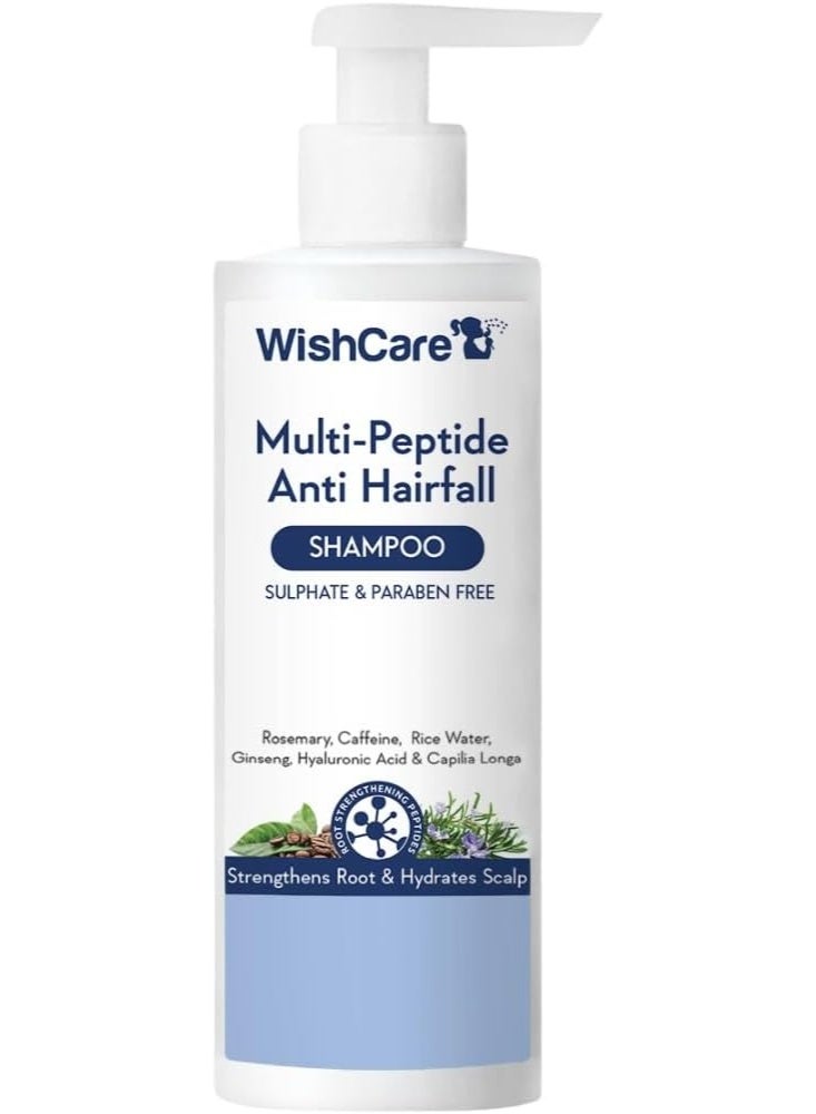 Multi Peptide Rice Water Anti Hairfall Shampoo - Image 1
