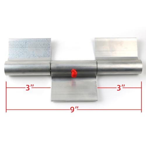 Camotokiit 9 Inch Aluminum Greaseable Weld on Door Hinges Ramp Gate for Trailer Truck - Image 5