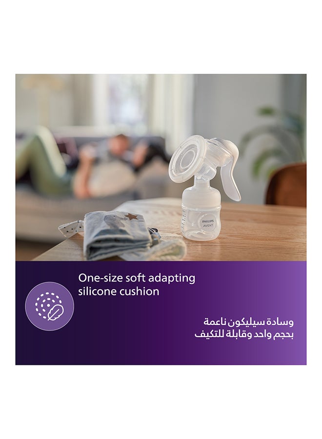 Philips Avent Manual Breast Pump  | No.1 Brand Recommended By Moms Worldwide | Natural Motion Technology For Quicker Milk Flow - Image 5