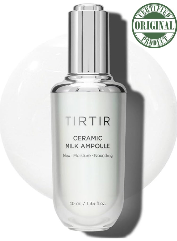 Tirtir Ceramic Milk Ampoule – Hydrating and Soothing Serum with Ceramides – 30ml - Image 1