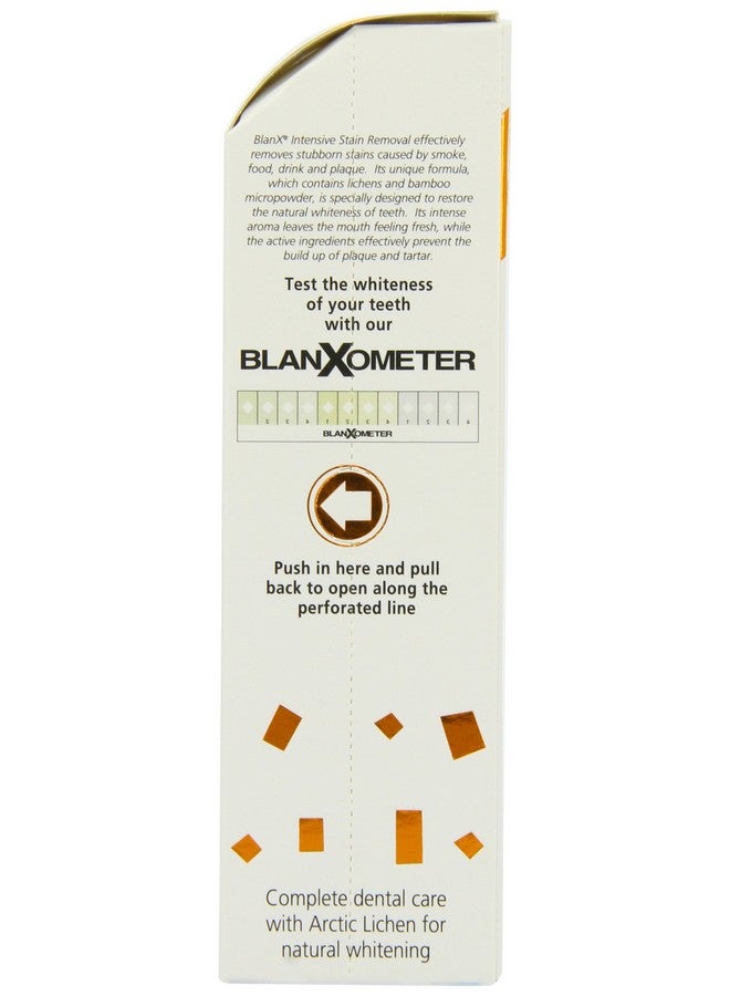 BlanX Non Abrasive Stain Removal Toothpaste 75 Ml - Image 2